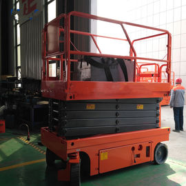Trung Quốc Công việc trên không Tự nâng kéo cắt kéo Kiểm soát tỷ lệ di chuyển nhà máy sản xuất