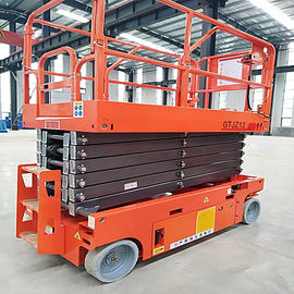 Trung Quốc Trọng lượng nhẹ có thể di chuyển nâng 11,8m Nền tảng nâng cao 230kg Tải trọng nhà máy sản xuất