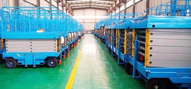 Trung Quốc Pin chạy bằng điện di động Nền tảng nâng / Nền tảng công việc thủy lực Hoạt động dễ dàng nhà máy sản xuất